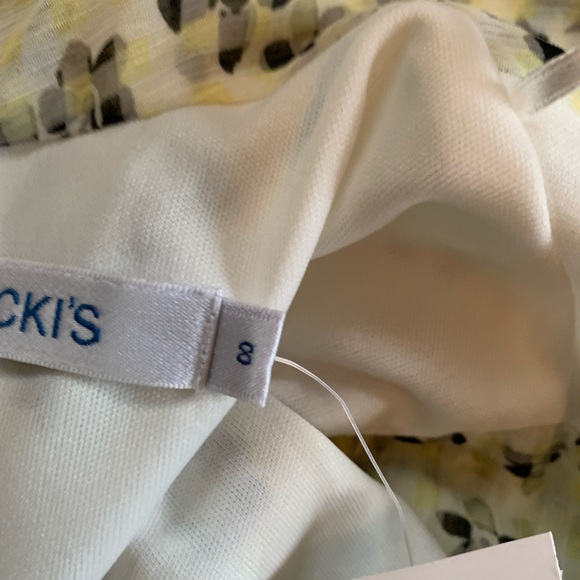 Sleeveless flower dress - Picture 9 of 12